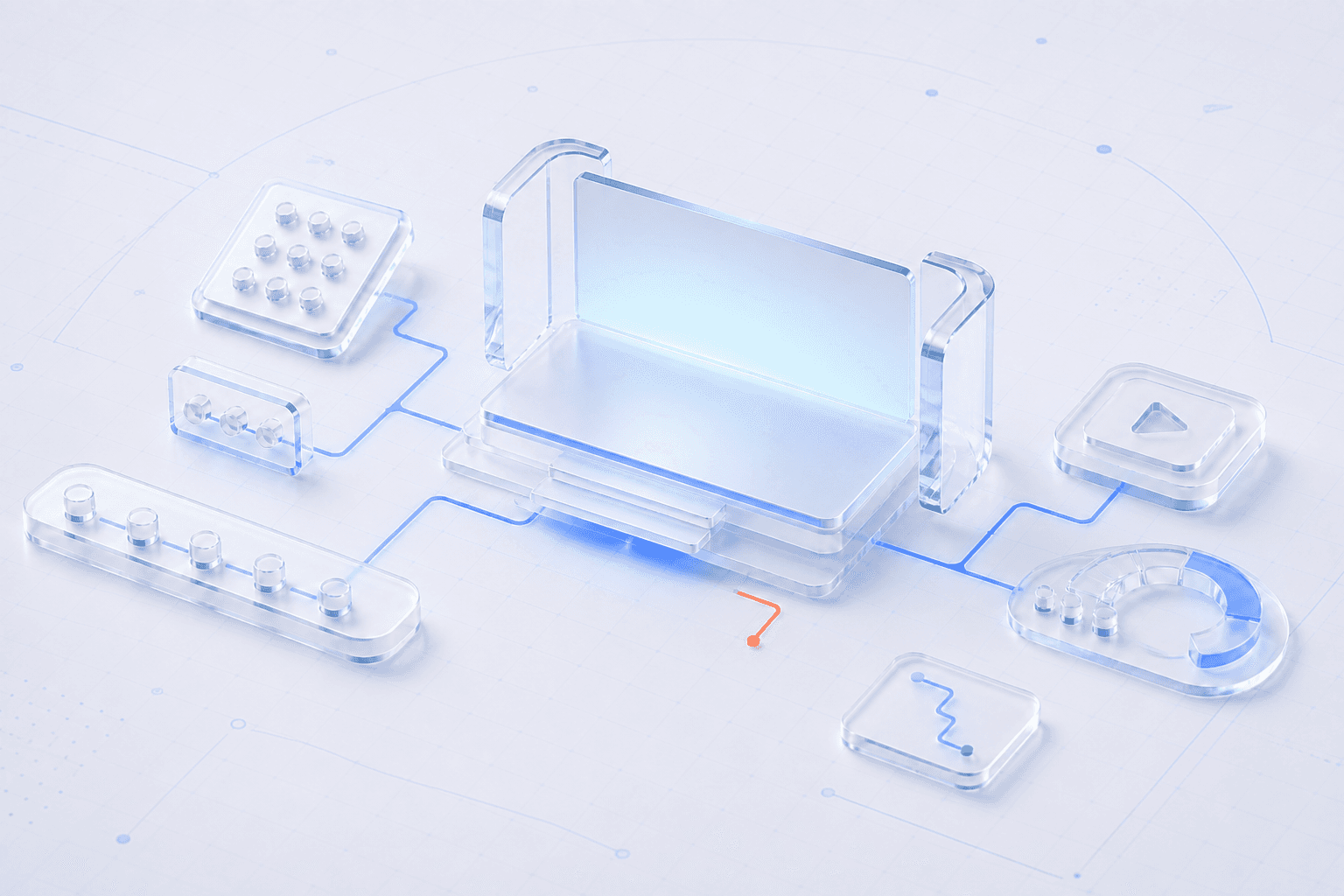 3D-композиция временной линии события — до, во время и после